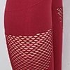 red seamless leggings